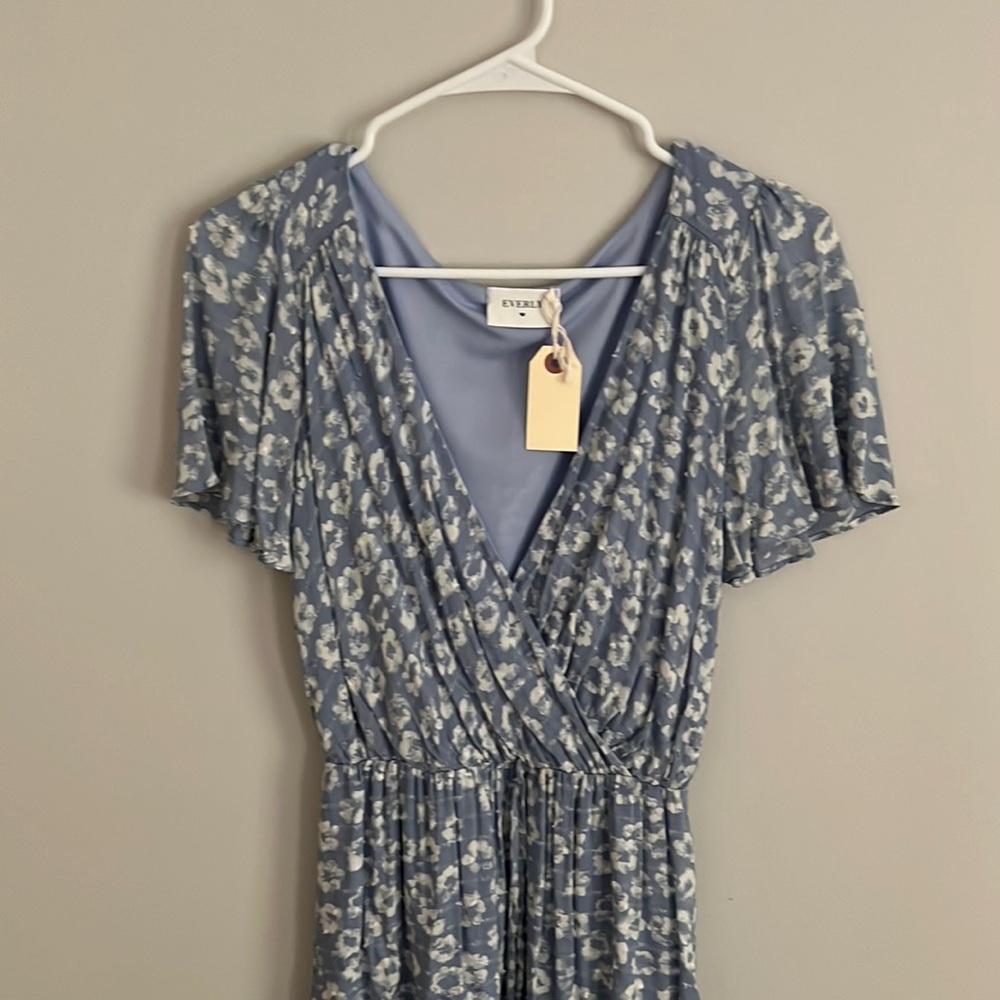 Everly Powder Blue Dress